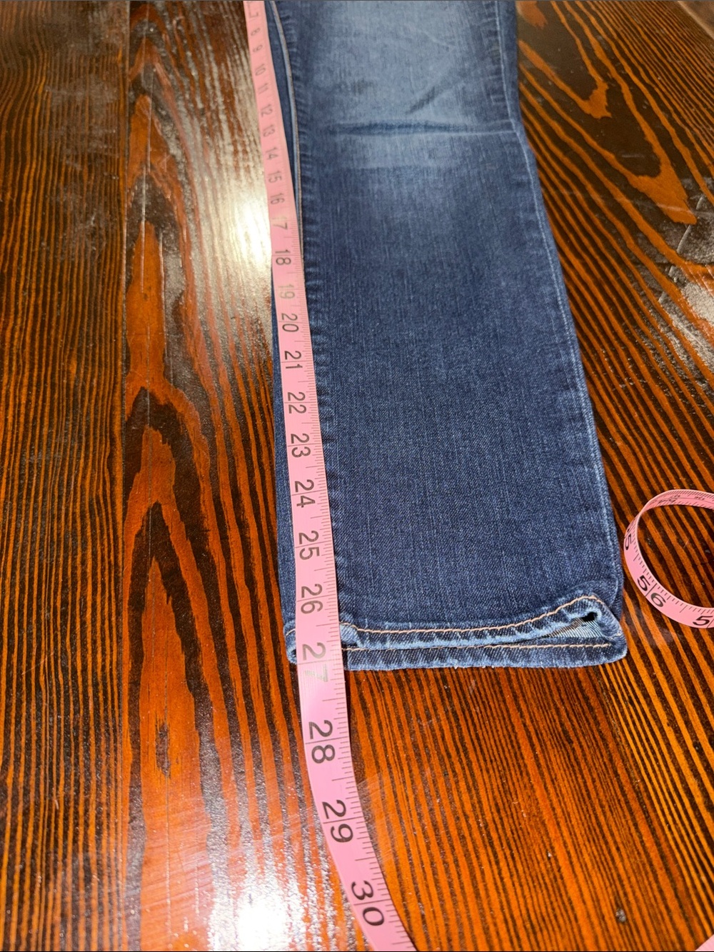 Articles of Society Dark Blue Stretch Skinny Jeans size 28 waist - Picture 8 of 8
